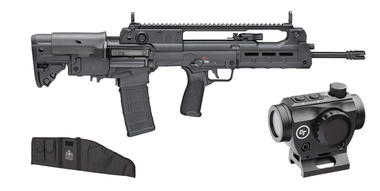 Springfield Hellion 5.56 30rd Bullpup Rifle, 18" Barrel, CT Optic, Range Bag (Gear Up Bundle)