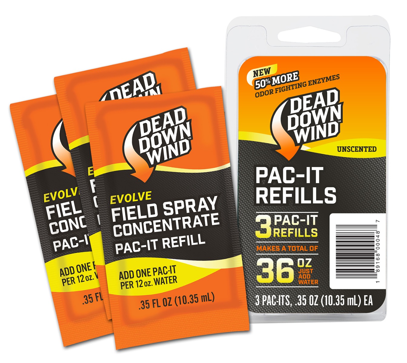 Dead Down Wind Evolve 3D ESP Pac-It Refills Field Spray (3 pk) 1310