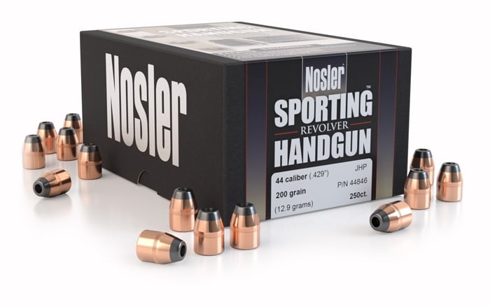 Nosler 44 Caliber (.429) 240gr Jacketed Soft Point Bullets 250ct - 44868
