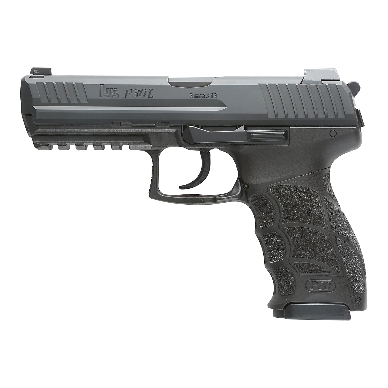 HK P30L V3 DASA 9mm Long Slide Pistol, 20-Round