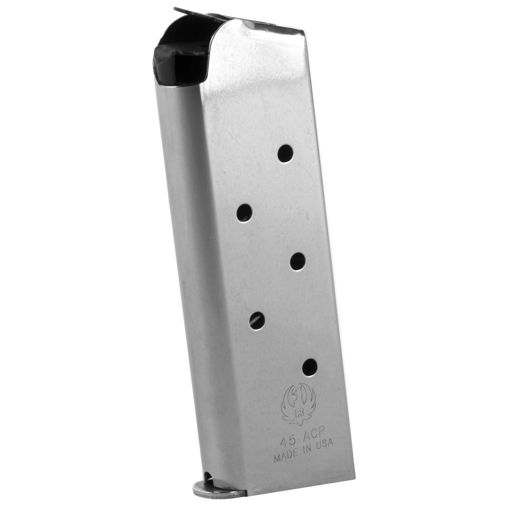 Ruger Magazine, 45 ACP, 7 Rounds, Fits Ruger SR1911 Officer, Stainless