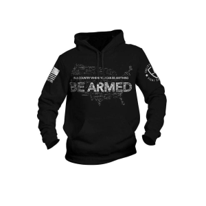 New-Line-Apparel Nine Line NLA E9 Be Armed Hoodie Black M