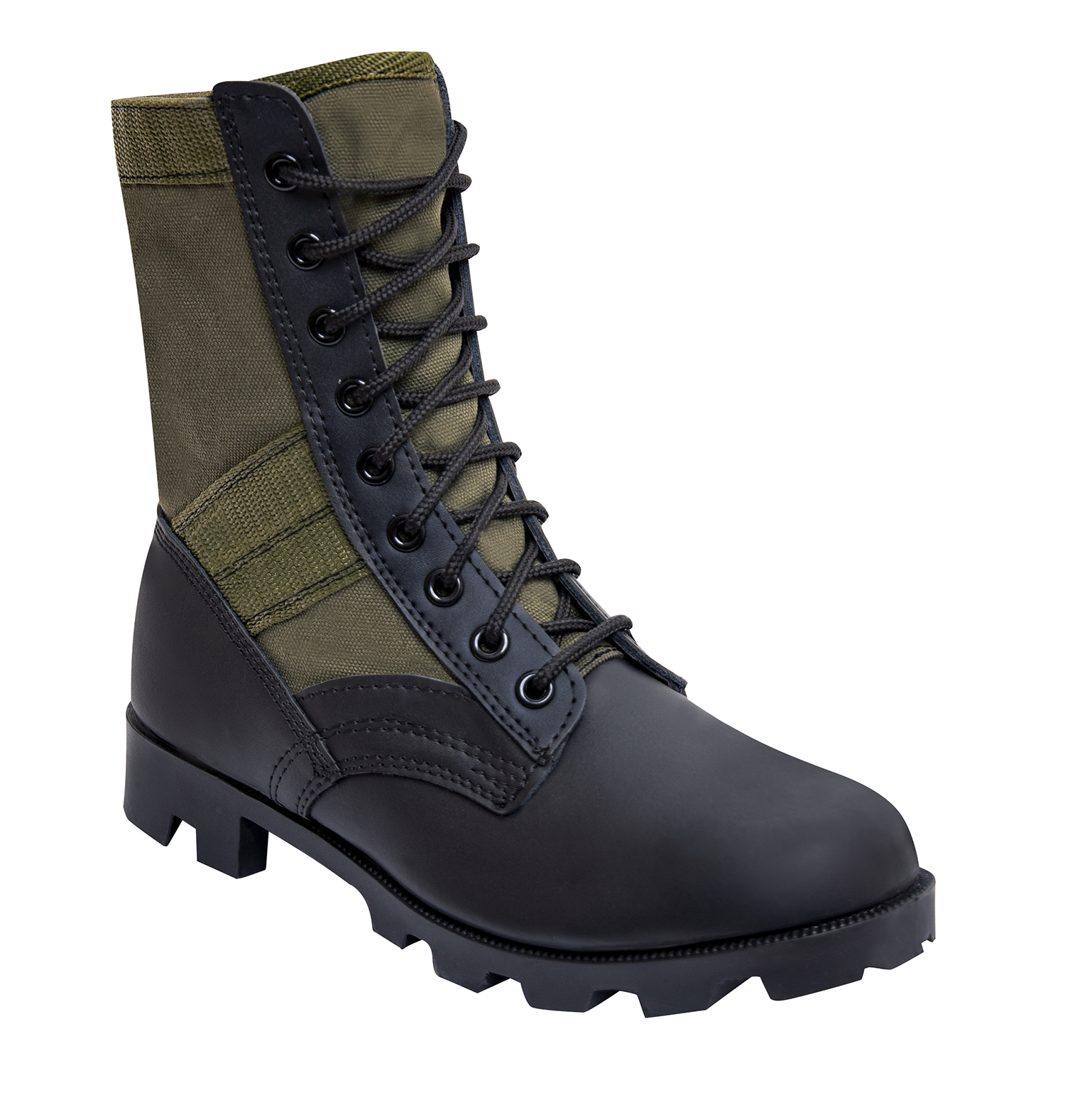 Rothco Jungle Boots - 8 Inch, Olive Drab, Regular, Shoe Size 14