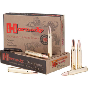 Hornady 82303 Dangerous Game 9.3x62 Mauser 286 GR InterLock SP/RP - 20rd Box