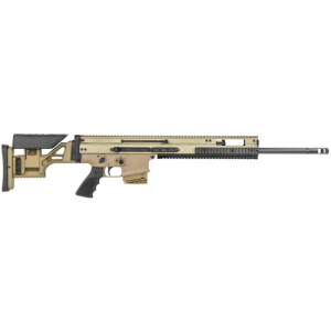 FN AMERICA Scar 20S NRCH 6.5 Creedmoor 20" 10rd Semi-Auto Rifle w/ Threaded Barrel - FDE / Black