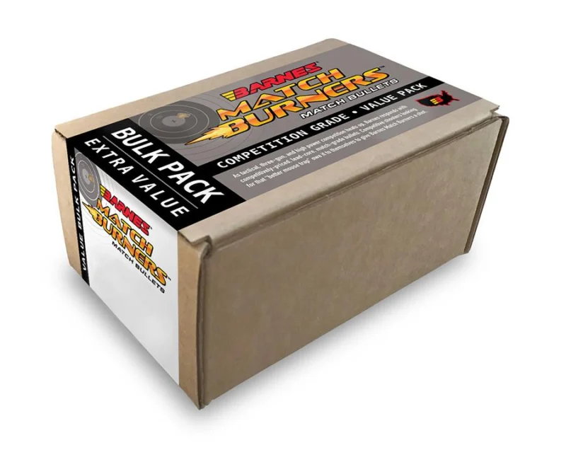 Barnes Match Burners Rifle Bullets 6mm .243" 112 gr BT MATCH 500/Box