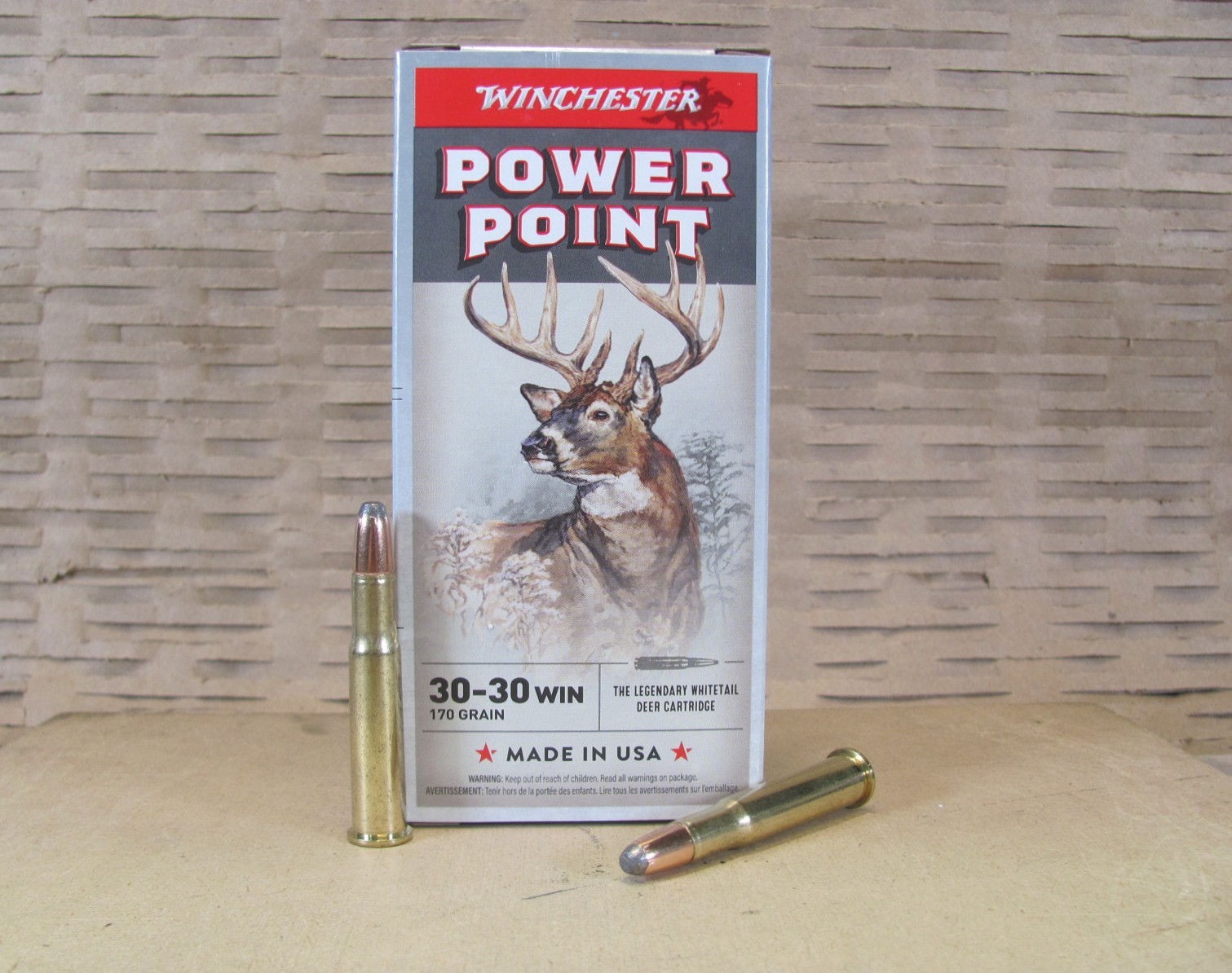 200 Round Case – 30-30 Winchester Power Point Soft Point 170 Grain Ammo – X30303
