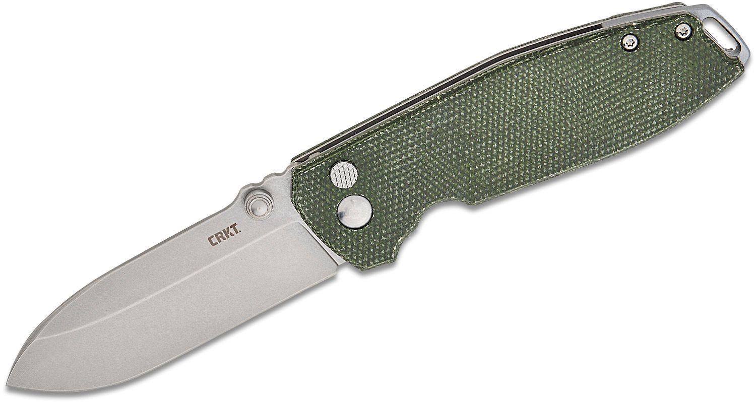 CRKT Squid XM Button Lock Green - 2495GR