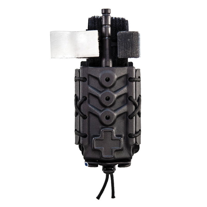 High Speed Gear Tourniquet Taco Kydex Pouch U-Mount - Black Tactical Readiness - 11TQK0BK