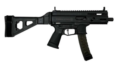 GRAND POWER STRIBOG SP9A3S 9MM SUB BLK PSTL W/SBT BRC 5″ THRD BRL 3-30RD - No Credit Card Fees - Low, flat rate shipping
