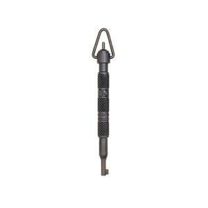 ASP Swivel Handcuff Key Stainless Steel Black With Key Ring Swivel