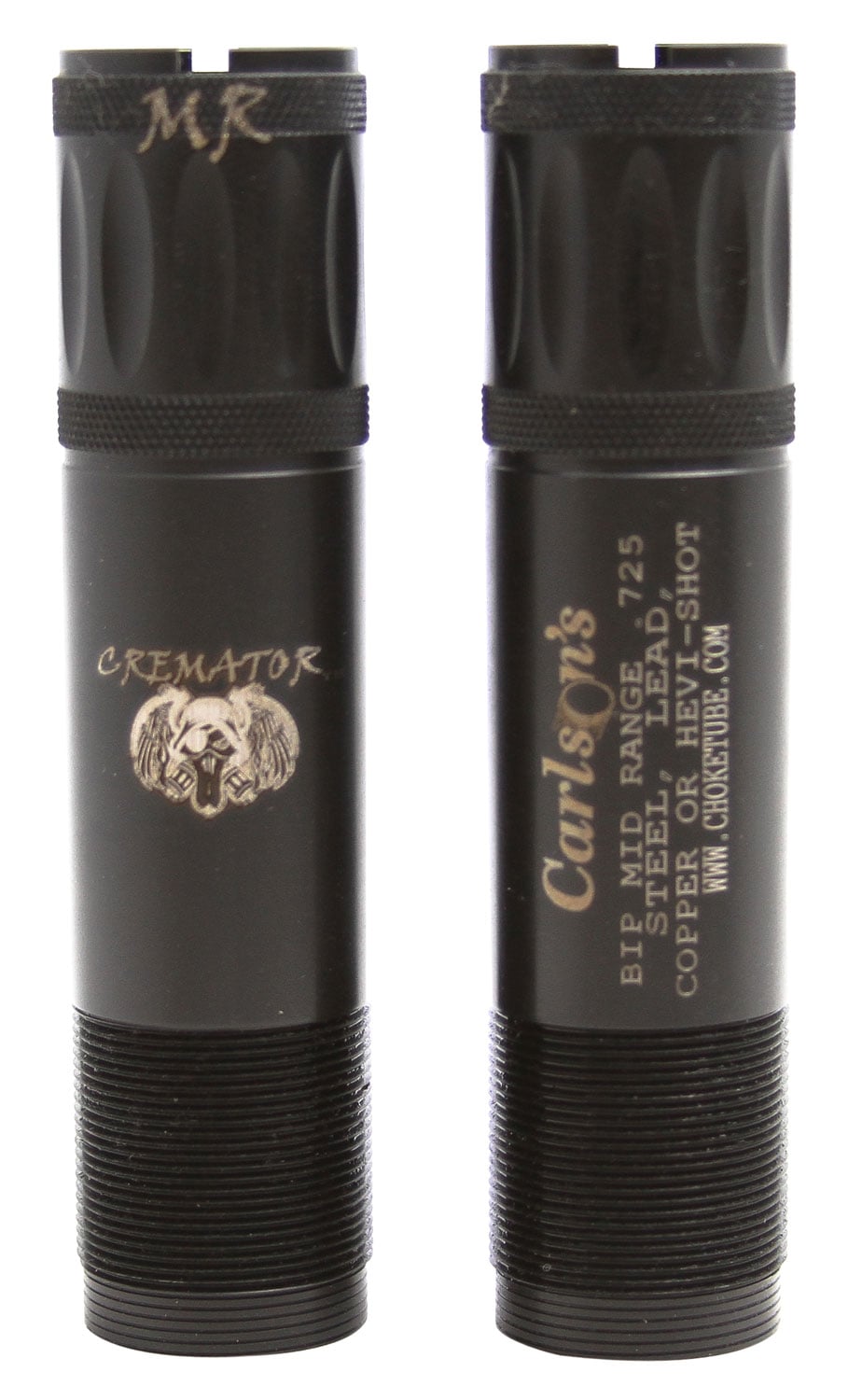 Carlson's Choke Tubes Cremator 12 Gauge Mid Range Browning Invector-Plus Non-Ported Waterfowl Choke Tube, Black - 11625