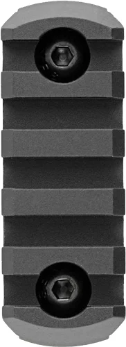 ARMASPEC PICATINNY RAIL COVERS - M-LOC 5 SLOT BLACK
