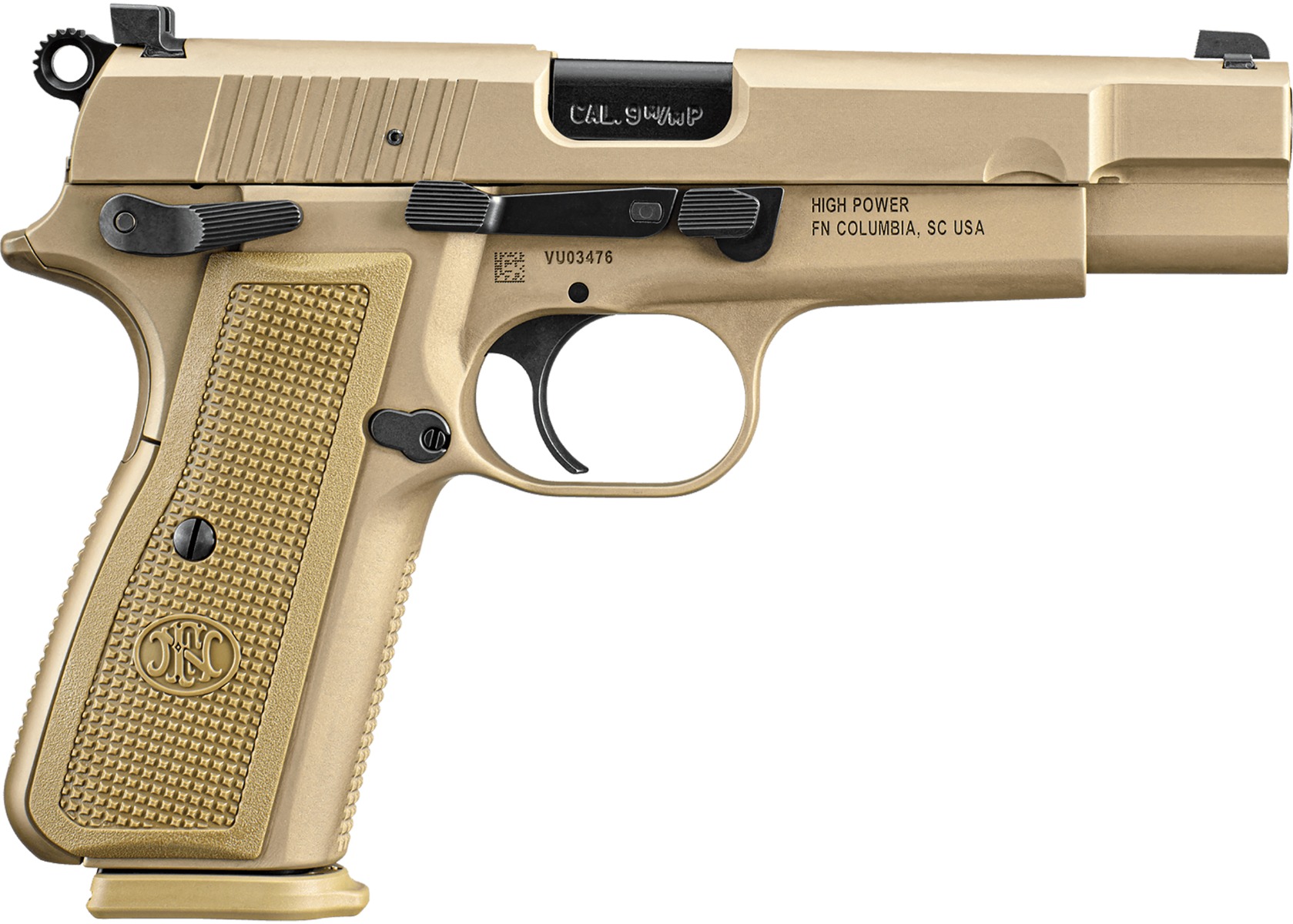 FN High Power 9mm Pistol 10RD FDE