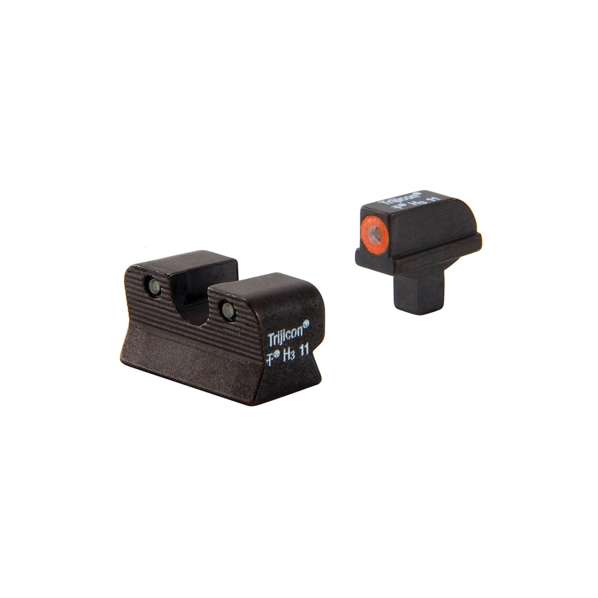 Trijicon HD Night Sight Front/Rear, Green/Orange/Green/Black