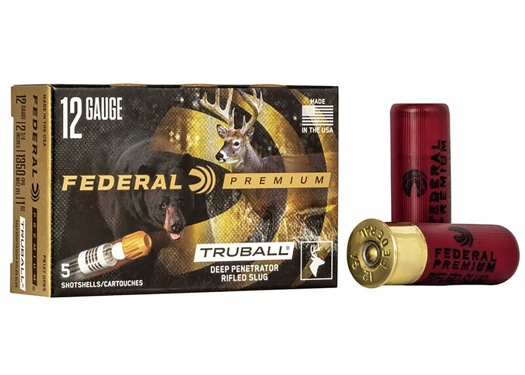 Federal 12ga 1oz Truball Deep Penetrator Vital-Shok Shotshell Ammunition 5rds - PB127 DPRS