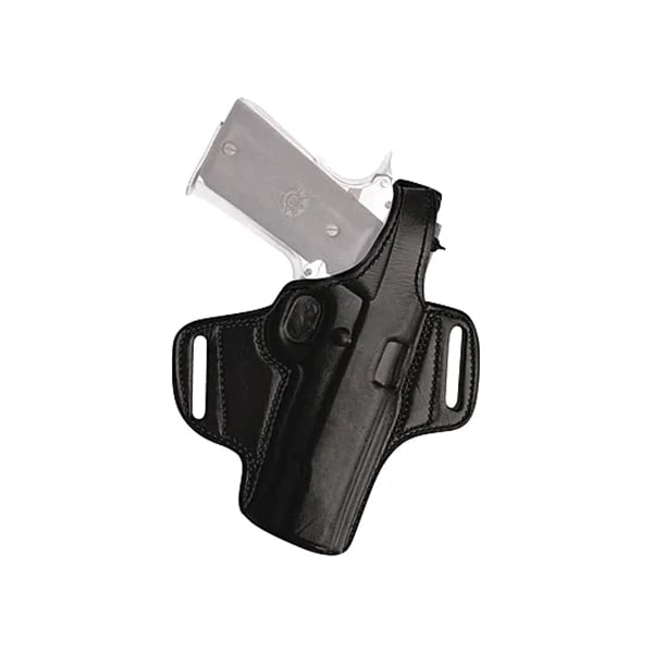 Tagua Colt 1911 Government OWB Holster RH Leather, Black