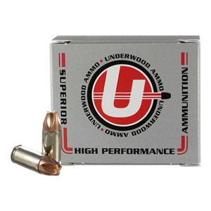 Underwood Ammo 817 9mm+P+ 90 GR 20 Per Box