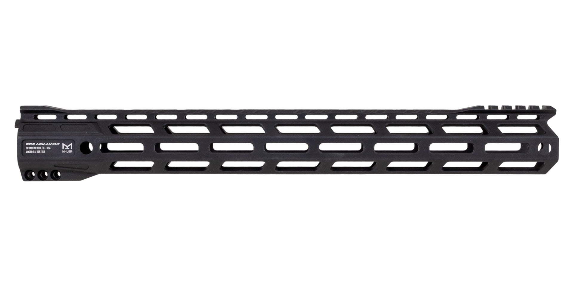 Rise Armament 15" Lightweight M-LOK Free Floating AR-15 Handguard - RA-905-150