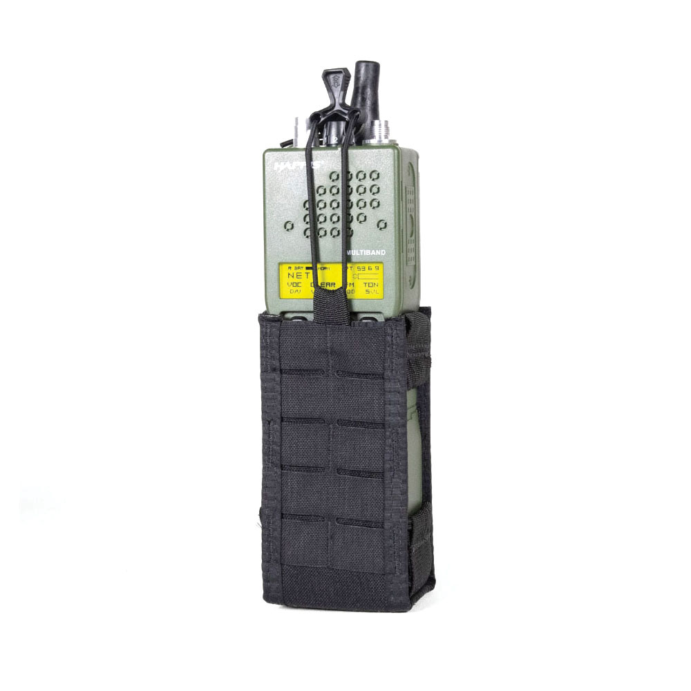 High Speed Gear Inc. Duty Taco 3" x 2" x 6" Multi-Access Communications Device Pouch, Black