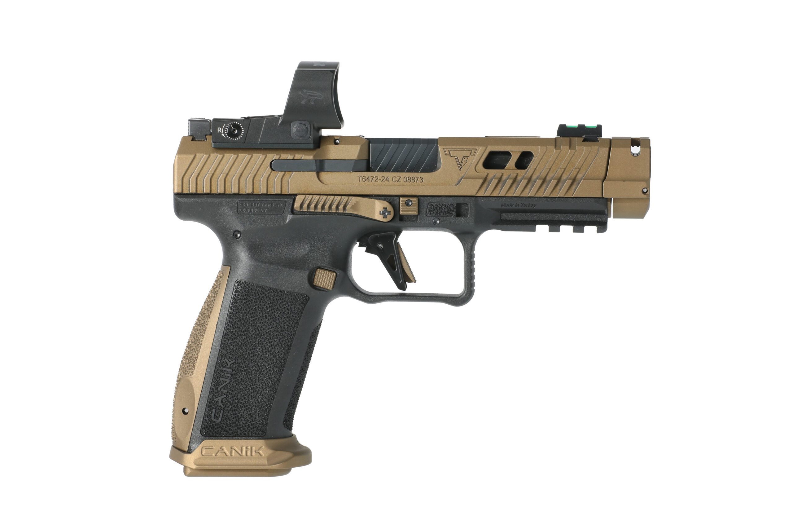 CANIK TTI Combat 9mm Semi-Auto Pistol with Optic Cut