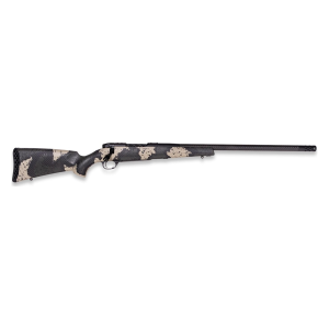 Weatherby MGS01N7MMBR2B Mark V Backcountry Guide 7mm BC BSF Carbon Graphite Black Cerakote/Peak 44 Blacktooth Exposed Carbon Fiber w/ Olive Green/Backpack Sponge Stock