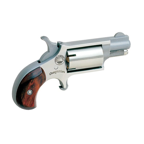 North American Arms Companion Cap and Ball .22lr Revolver, Stainless Steel - 22LRCB
