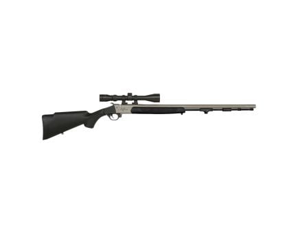 Traditions Pursuit XT .45 Cal Break Action Rifle, Black - Tactical Black Finish for Enhanced Accuracy - R5-74115040