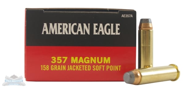 American Eagle 357 Magnum 158gr JSP Ammunition 50rds - AE357A