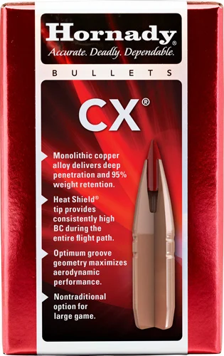 HORNADY BULLETS 338CAL .355 - 185GR CX 50CT 25BX/CS