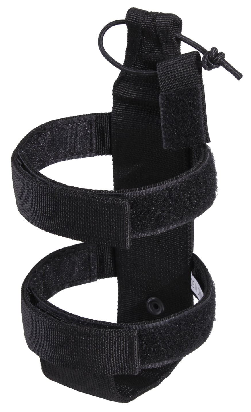 Rothco Lightweight Molle Bottle Carrier - Black