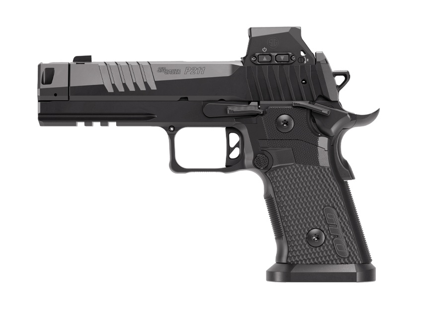 SIG SAUER P211 9MM COMP BLK 4.4" ROMEOX 211F-9-GTO-B-RXSL-10