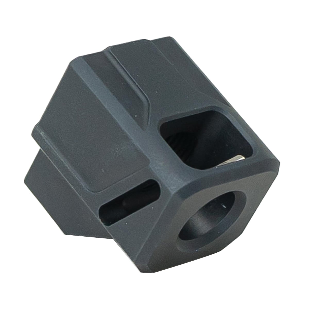 Faxon Firearms Compensator Fits Glock Gen 3 G17/G19/G34, Black - Superior Compensator for Enhanced Glock Handling - FF-P-A-COMP-DS-G-01
