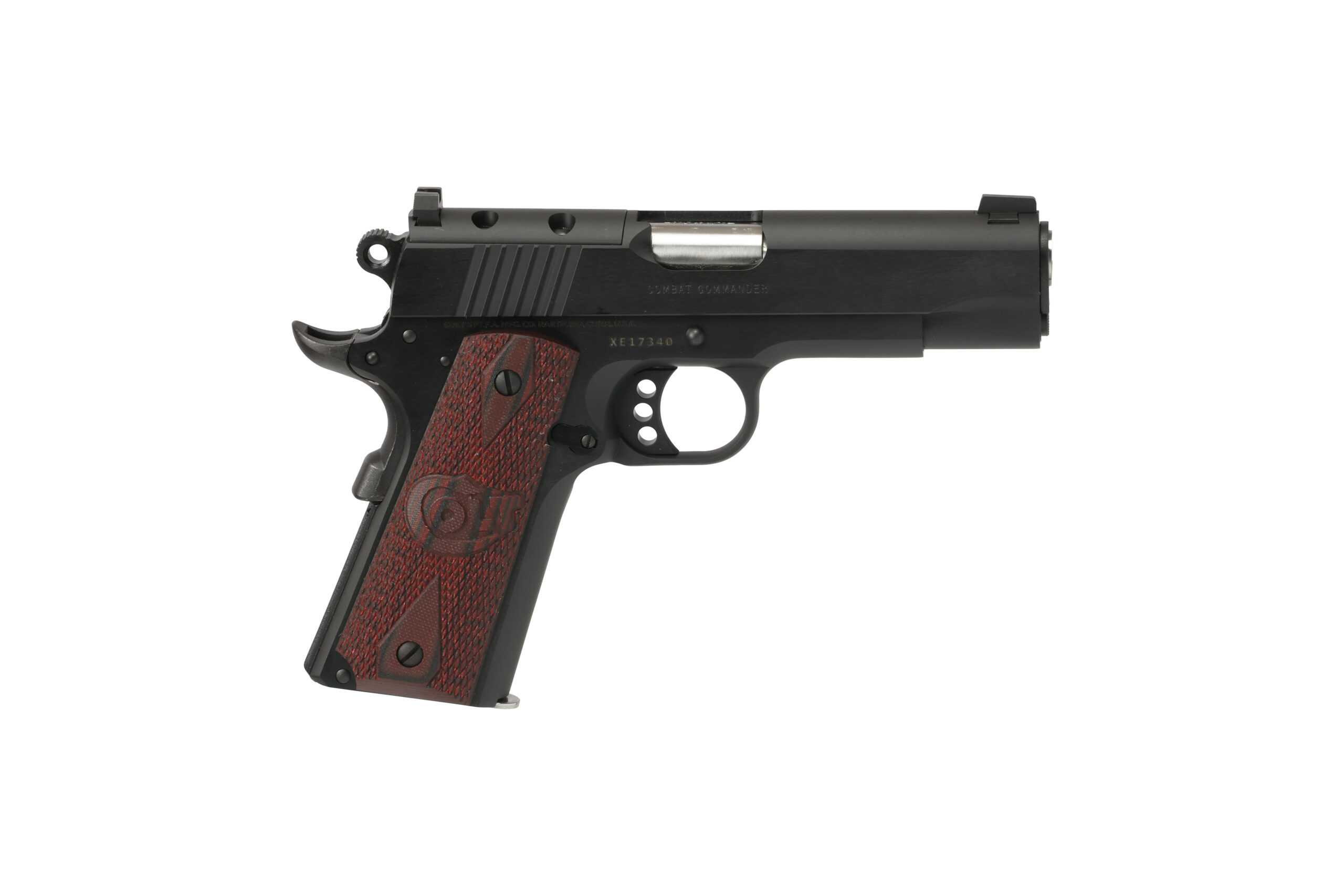 Colt Combat Commander 1911 .38 Super Auto Pistol