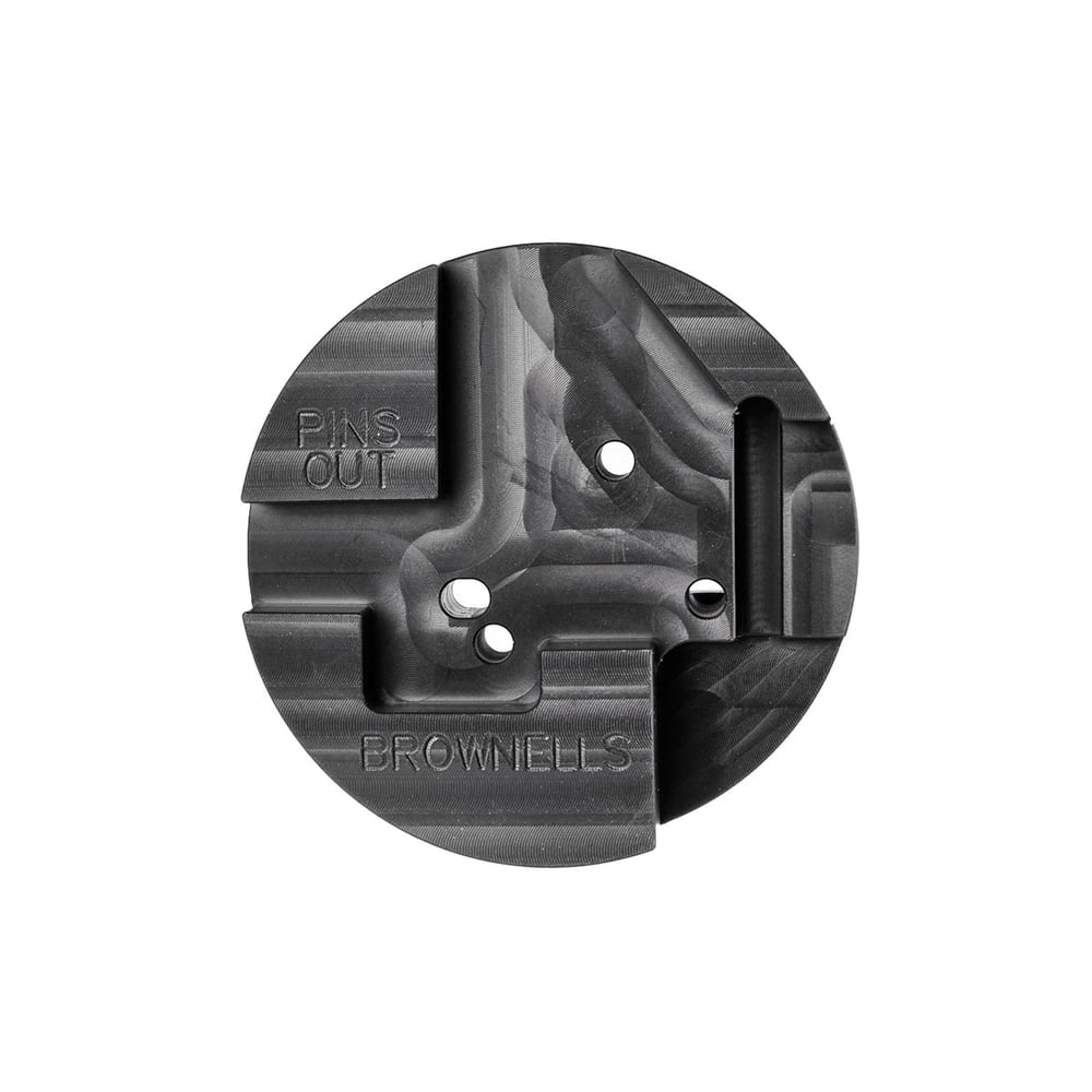Brownells 4" x 1.68" Front Sight Bench Block, Black
