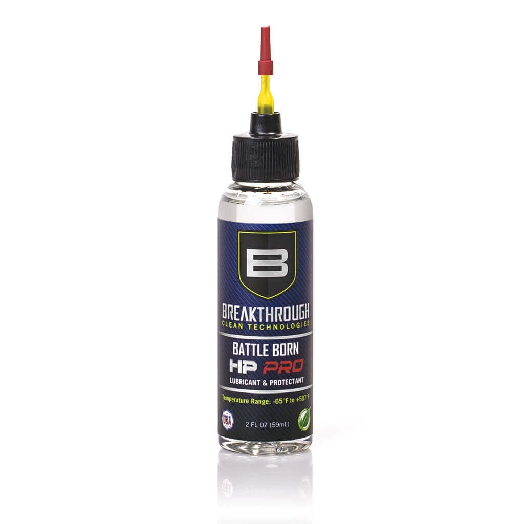 Break Through Battle Born HP Pro Lubricant and Protectant 2 fl. Oz. Bottle – HPPRO-2OZ-NTA