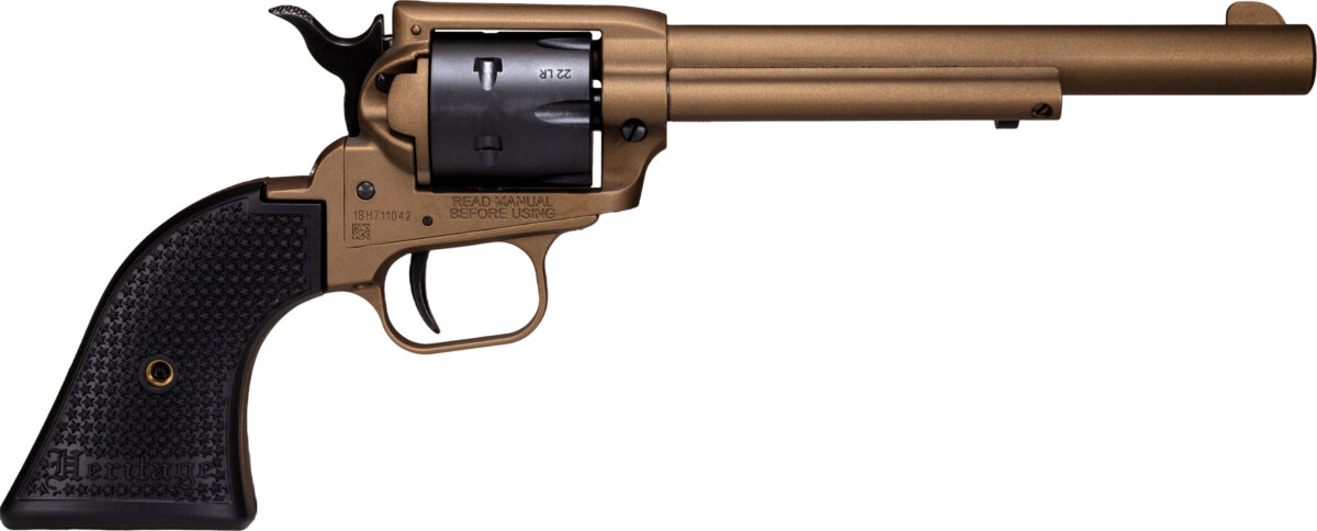 Heritage Manufacturing HER RGH RDR 22LR 6.5B BRONZE