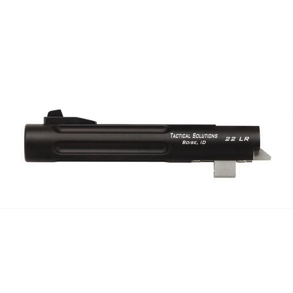 Tactical Solutions Trail-Lite .22lr 5.5" Ramped Front Sight Fluted Barrel, Matte Black - TL55TEMBRF