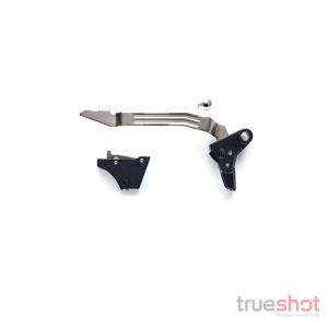 Timney - Glock Gen 3/4, Medium Frame (9mm & 40 S&W), Black Pivoting Safety & Sear - 3 lb Pull - Trigger