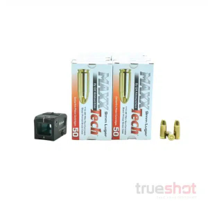 BUNDLE DEAL: Burris Fastfire E Green Dot Pistol Sight and 500 Rounds of Ammo - Maxxtech 9mm 115 Grain