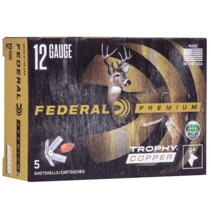 FEDERAL 20GA 3" 275GR FREIGHT TRAIN COPPER SABOT SLUG 5 RD/BX 10 BX/CS