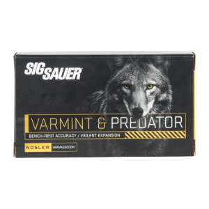 Sig-Sauer Sig Sauer Varmint & Predator Rifle Ammunition 243 Win 70 gr PT 20/ct