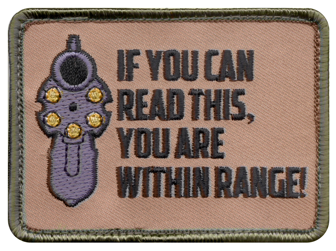 Rothco If You Can Read This Morale Patch - Packaging Bulk Packaging