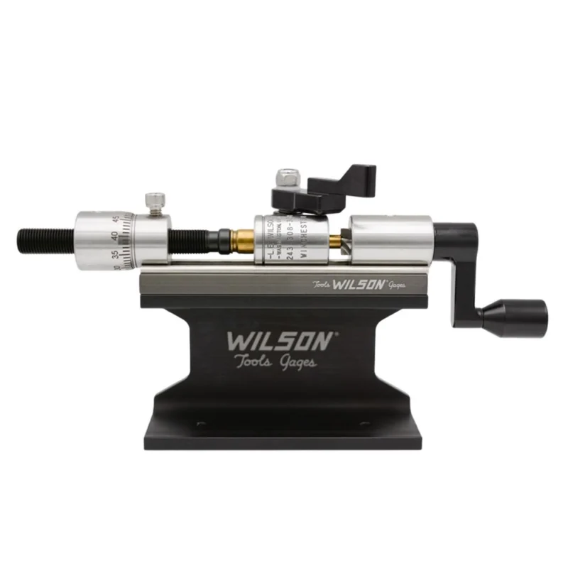 L.E. Wilson Case Trimmer Kit 17-45 w/ Micro Adj Kit includes Stand Clamp/TiN Cutter