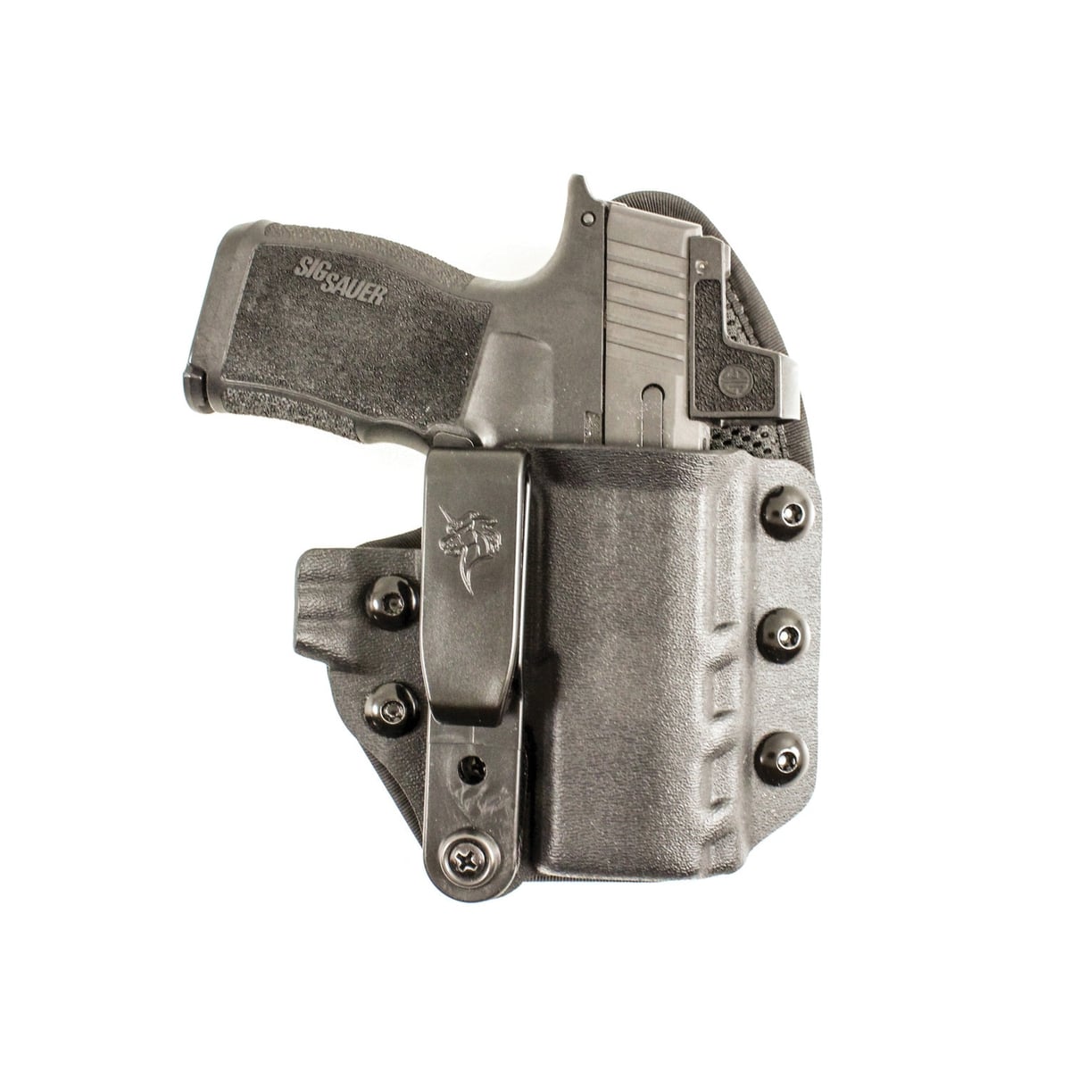 DeSantis Gunhide Slim-Tuk Walther PDP IWB Holster Ambidextrous Kydex Black - Sleek and Concealable Carry - 137KJ1UZ0