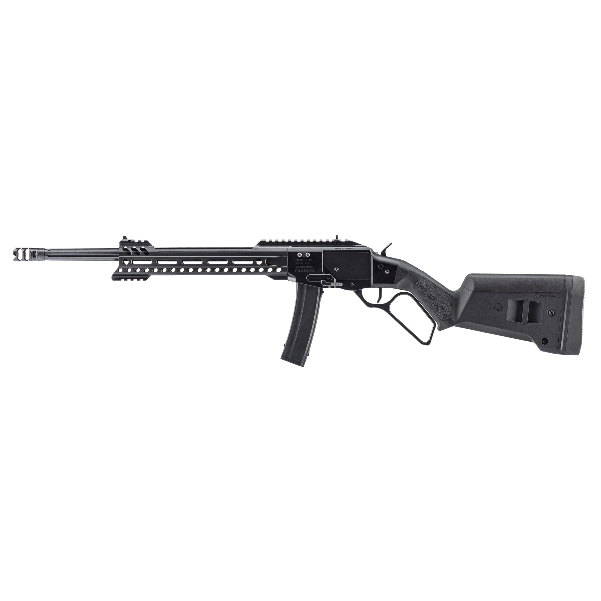Patriot Ordnance Factory Tombstone 9mm Lever Action Rifle, 16.5" Barrel, Black - 1917