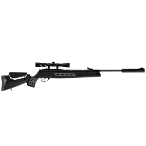 Hatsan-Usa Hatsan Mod 125 Spring Sniper Combo 25 Caliber Airgun 900fps Black