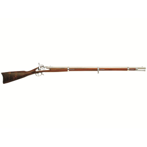 Armi Sport 1861 Springfield 58 Caliber Muzzleloading Rifle 40" Silver Barrel Walnut Stock