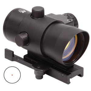 NCStar Red Dot Sight 1x 40mm Obj Illuminated Black Anodized CR2032 Lithium