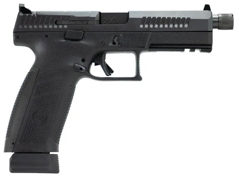 CZ-USA(R) - 91556 - P 10 F OR SR 9mm Luger 5.1" Striker Fired 21+1 Black Pistol